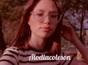 Alodiacoleson